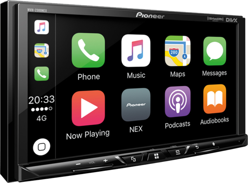 Great Value in a Double Din Semi Truck Radio MVH-2300NEX